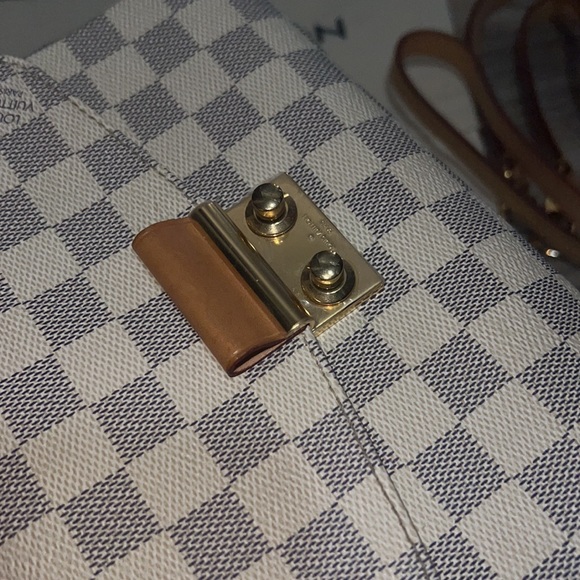 Authentic Louis Vuitton croisette in azur/pink interior - Picture 8 of 17